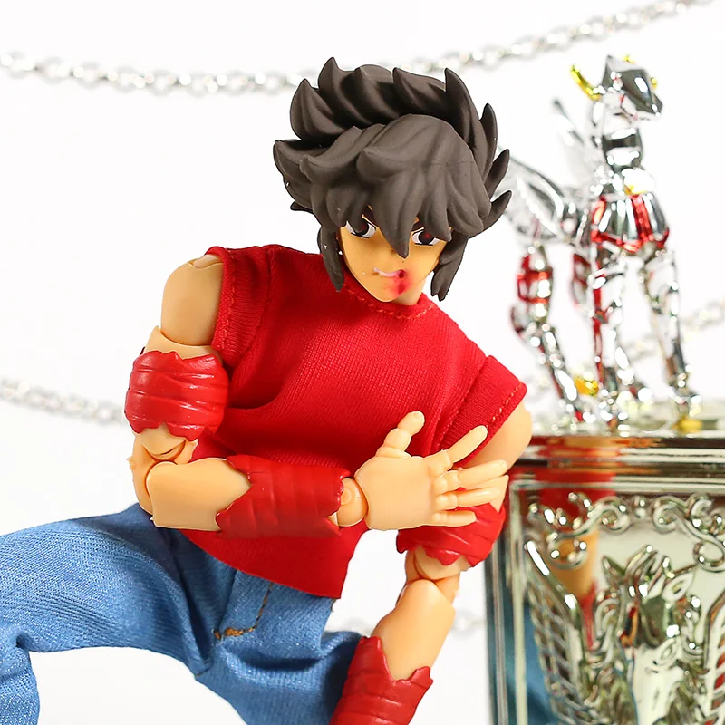 Sainte Seiya Cloth Myth casual Pegasus Seiya с Pandora Box ПВХ фигурка Коллекционная модель игрушки