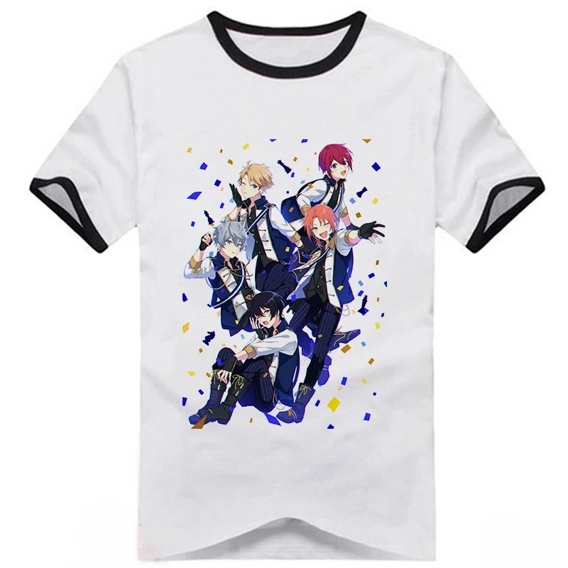 Новая футболка большого размера; ансамбль звезд; футболки унисекс; Повседневная футболка; Hidaka Hokuto; летняя футболка с короткими рукавами; одежда - Цвет: 14
