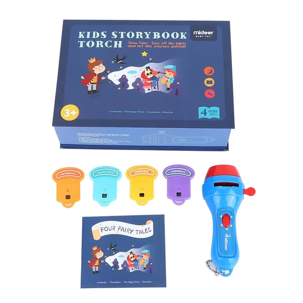 

baby sleeping story projector flashlight baby Sleeping Toy star lamp projection light-up toys for boys gift send with box
