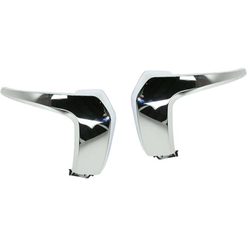 

2Pcs Car Bumper Face Bar Trims Molding for Mitsubishi Outlander 2016-2018 6407A145 6407A146
