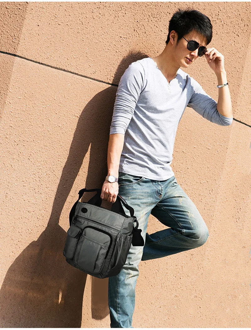 12.9 polegada nova moda masculina sacos viagem