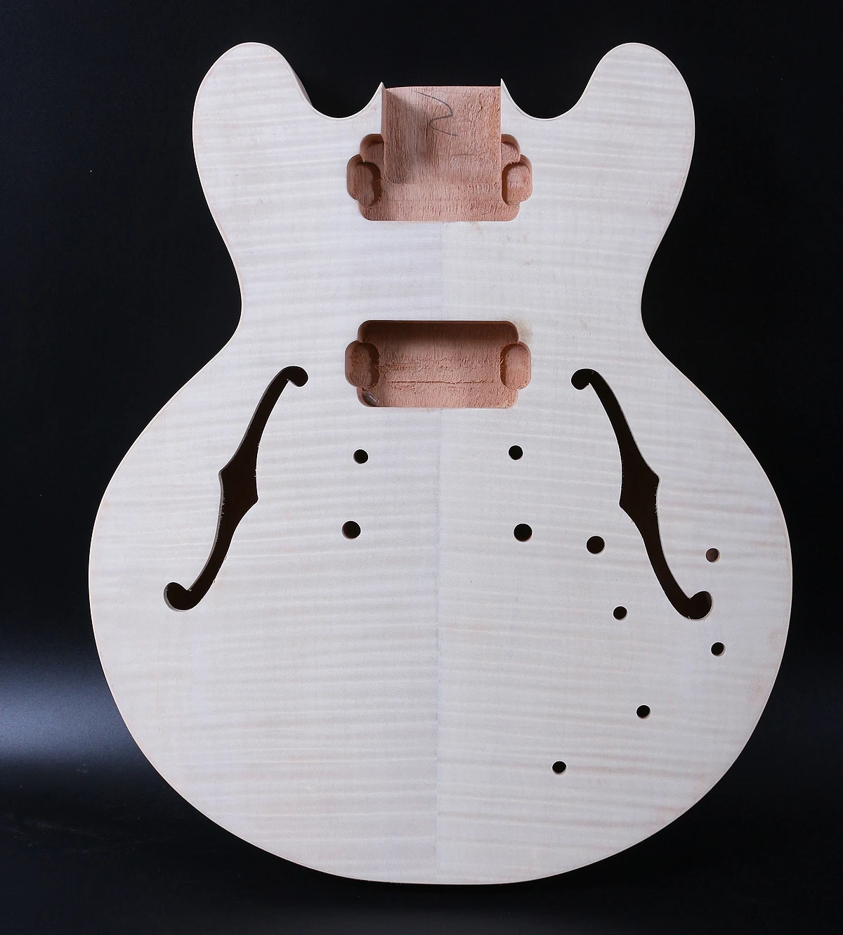 

one 335 electric guitar body mohogany made and maple top Hollow Body DIY Electric Guitar Kit / Body & Neck (GTS335