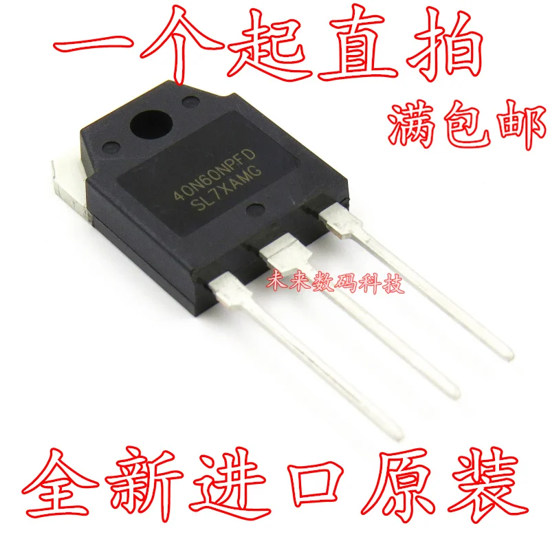 

10pcs/lot 40N60NPFD 40A 600V TO-3P