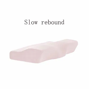 

Space Foam Bedding Pillow Neck protection Slow Rebound Memory Foam Butterfly Shaped Pillow Health Cervical Neck size in 60*35CM