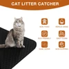 Tapis de litière pour chat EVA Double couche tapis de chat litière trappeur tapis avec couche inférieure imperméable antidérapant litière pour animaux de compagnie tapis de lit pour chat ► Photo 2/6