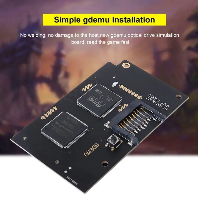 

Built-in Free Disk Replacement Optical Drive Simulation Board for GDEMU Sega DC Dreamcast Game Machine