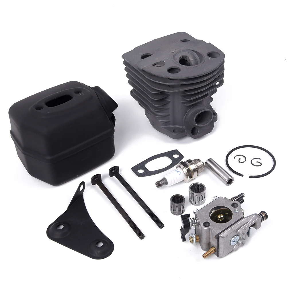 

Muffler Bracket Carburetor Spark Plug Kit For Husqvarna 51 55 55 Chainsaw Part