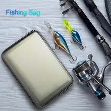 Горячая Рыболовная Сумка нежная текстура портативная большая емкость рыболовные снасти Сумка рыболовная сигнализация для удочки чехол для хранения