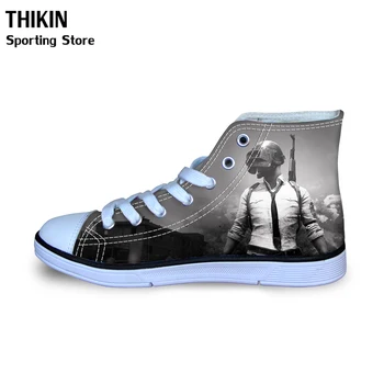 

THIKIN Hot Player Game PUBG Kids Sneakers Cool Cartoon Children's Sports Running Shoes for Toddler Boys Basketball Sneakers Gift