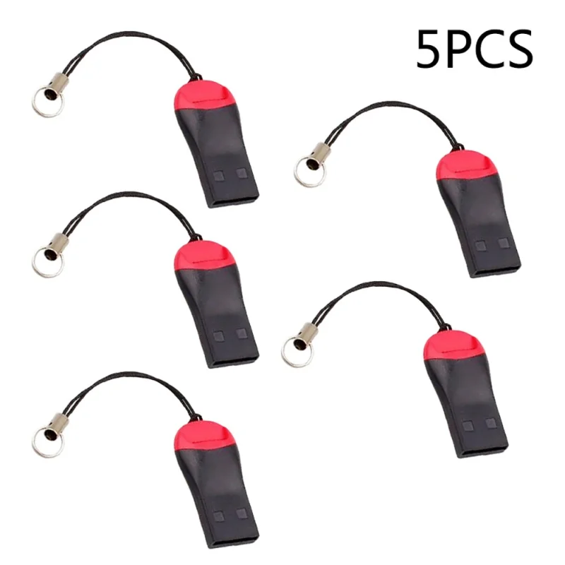 2 шт. 5 шт. карт памяти ридер адаптеры к USB 2,0 адаптер для Micro SDHC SDXC TF