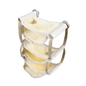 

1PC Fluffy Comfortable Soft Creative Vertical Hamster Hanging Bed Small Animal Warm Bed
