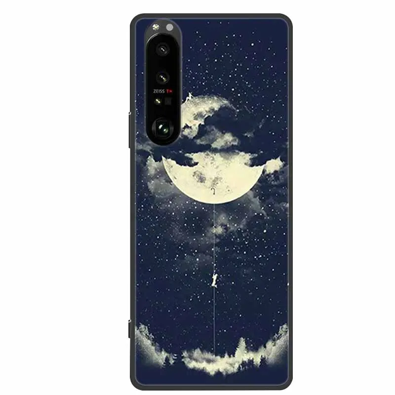 Black Silicone Soft Back Cover Case, Slim Protective Phone Case