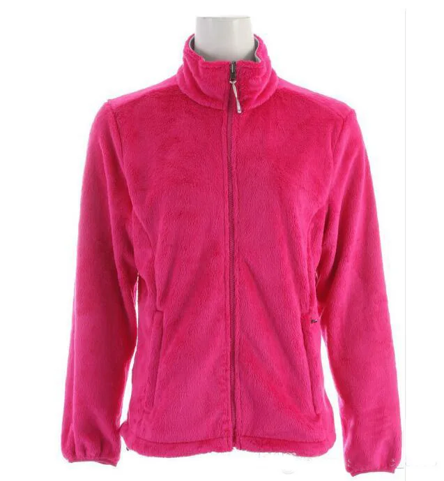 

New Winter Womens Fleece Jackets Fashion Soft Fleece Warm Slim Coats Outdoor Ladies Brand bomber Jacket