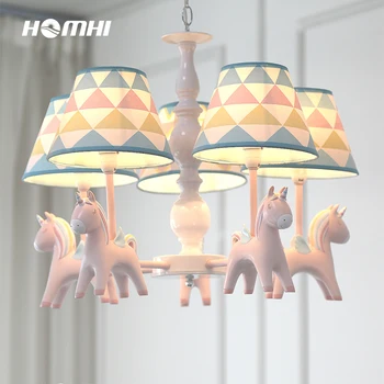 

Unicorn living room decora tion lights for room lustres para quarto lampy sufitowe bedroom baby room decor Favourite Fairy light