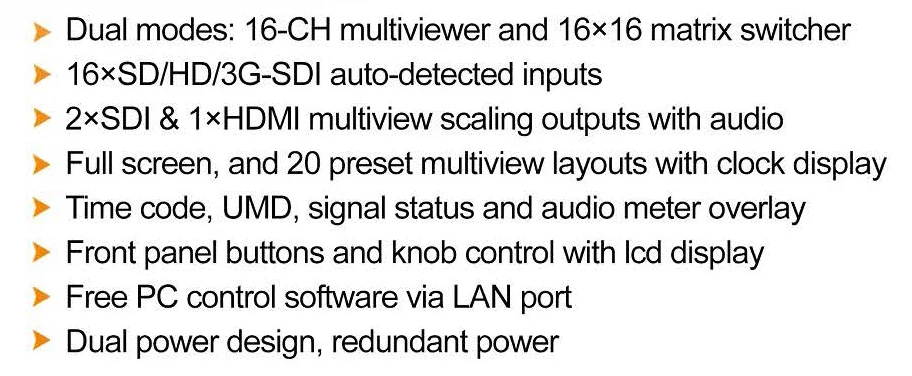 MMV1630  Matrix Switcher 1