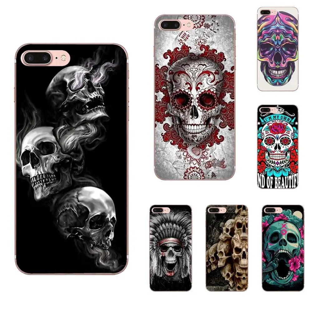 

Skeleton Skull Tattoo New Case Black Phone For Huawei Honor 4C 5A 5C 5X 6 6A 6X 7 7A 7C 7X 8 8C 8S 9 10 10i 20 20i Lite Pro