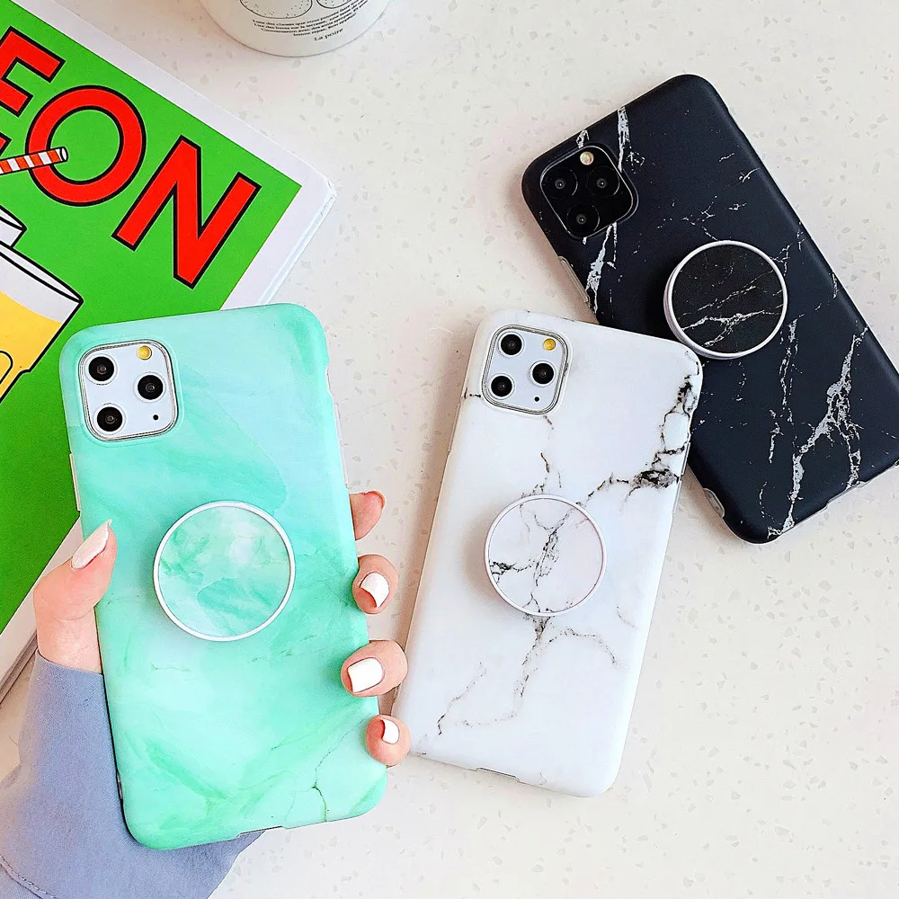 FLYKYLIN мраморные чехлы для iphone 11 7 8 6 6S Plus SE 2020 задняя крышка Huawei P20 P30 Lite Mate 20 Pro чехол с
