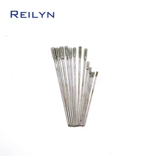 Emergy Diamond Grinding Burr Jade Drilling Bits Stone Pearl Drilling Tips For Hanging Mill Dremel Rotary Tools