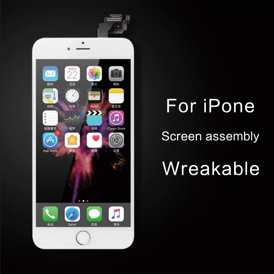 ЖК дисплей AAAA для iPhone6 7 с идеальным 3D сенсорным экраном дигитайзер в сборе iPhone 8