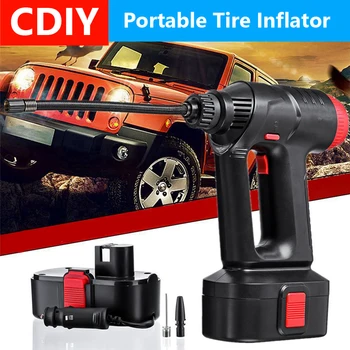 

12V 160PSI Cordless Air Compressor Portable Tire Inflator Auto Hand Held Air Pump Digital LCD Rechargeable for Car Bike