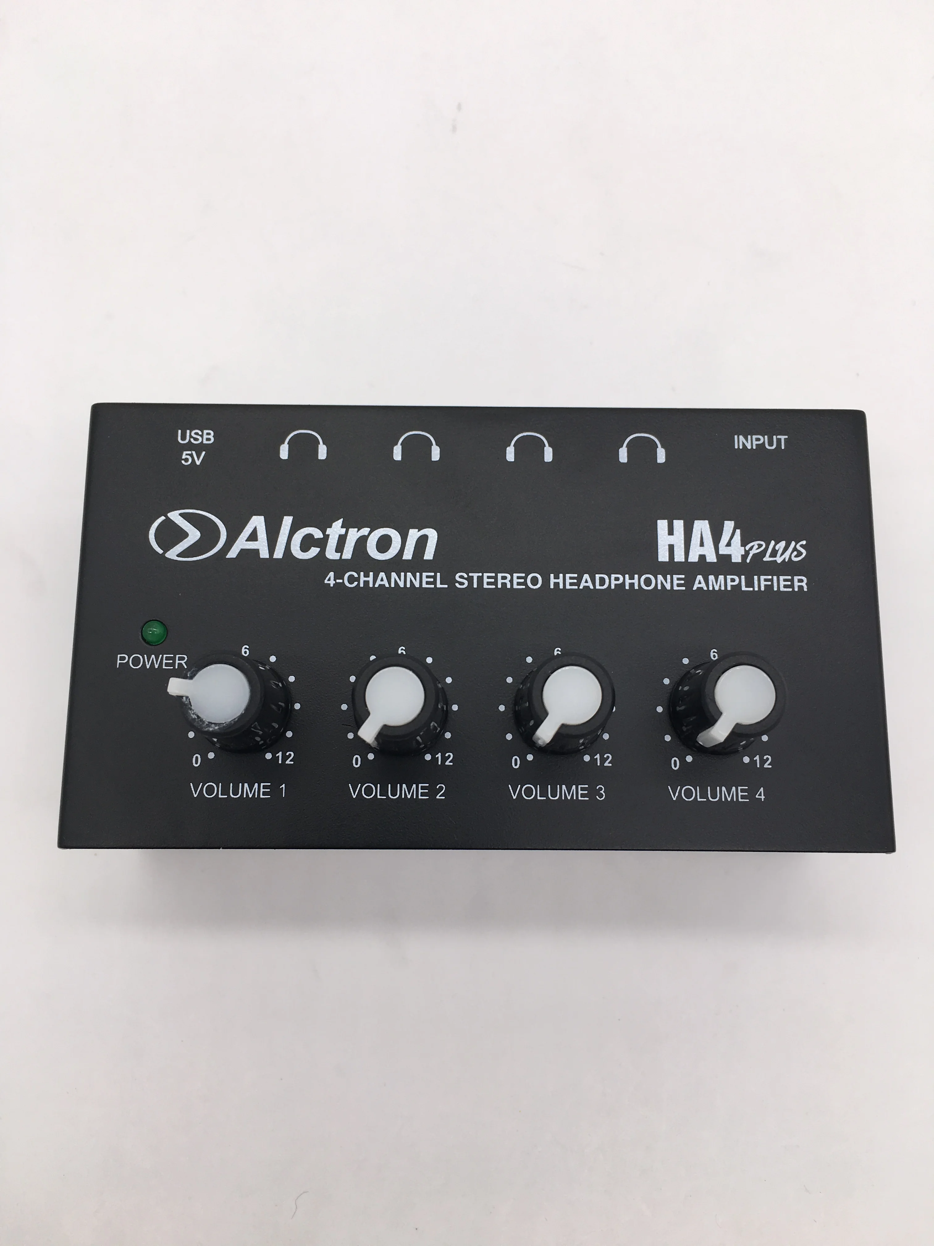 

Updated version ALCTRON HA4 plus 4-channel Mini Portable Headphone Amplifier High Quality Sound for studio and stage