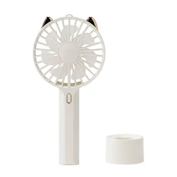 

Mini Handheld Fan Usb Charging Cartoon Durable Portable Fan For Summer Cartoon Handheld Charging Desktop Fan