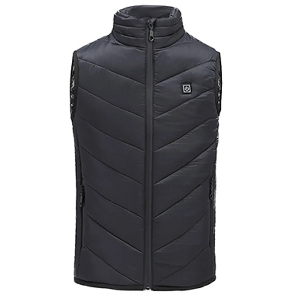 

Boys Sleeveless Outdoor Thermal Safe Smart Hiking Heating Vest USB Interface Jacket Cold Proof Adjustable Temperature Children