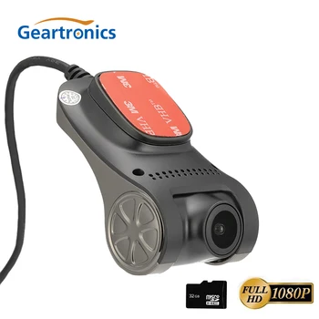 

1080P HD Car DVR Camera Android USB Car Digital Video Recorder Camera Hidden Night Vision Driving Recorder 160° Angle Register