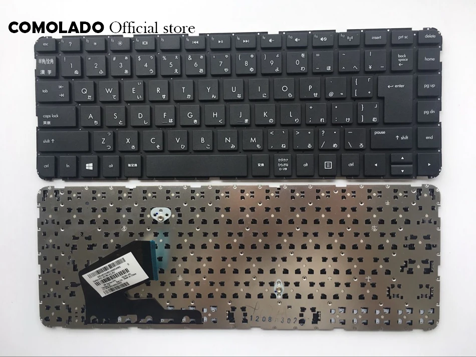 JP Японская Клавиатура для HP Pavilion 14 B SleekBook B000 B100 b050la b061la b064la без рамки черная