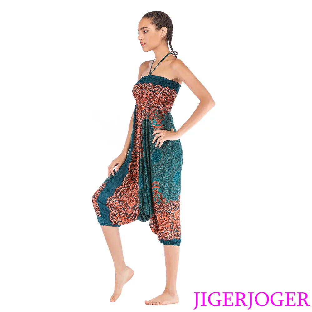 BRMJ005 Big Round Mandala Jumpsuit Teal Blue (8)