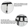 2 PCS 26cm/10inches 440 Lbs Heavy Duty Hanging Strap with Carabiner Hook for Hammock Plank DIY Cable Maching Pulley Punching Bag 5