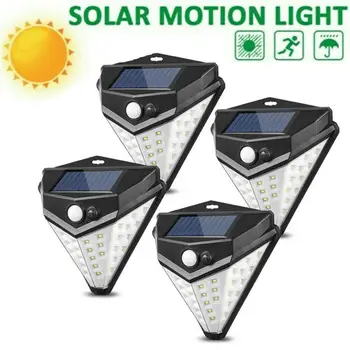 

Solar PIR Motion Sensor 38 LED Security Wall Flood Light Spotlight Outdoor Lamp
