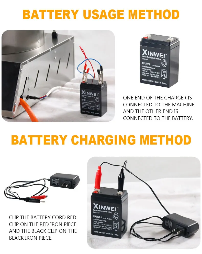 popcorn machine battery operated
