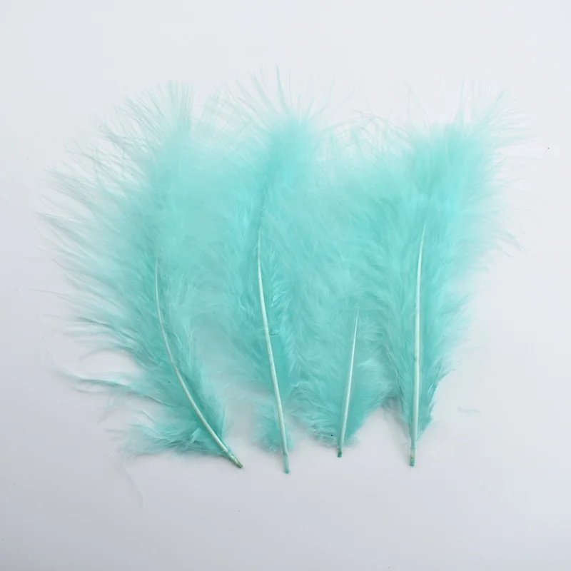 20 шт./лот перья Marabou турецкое перо белые фазана для рукоделия изготовления