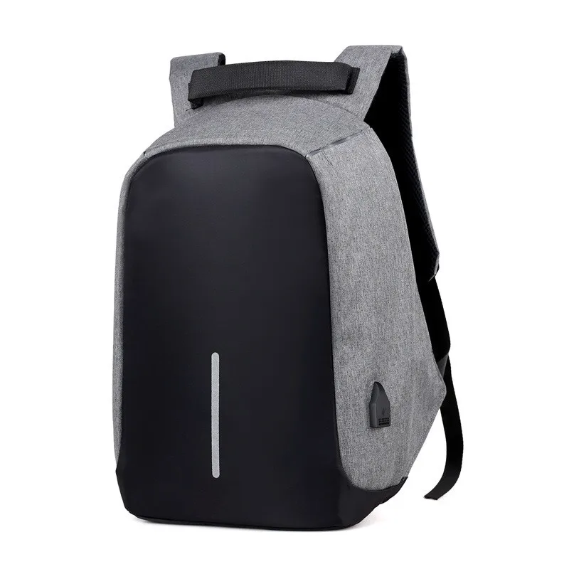 Противоугонная сумка для мужчин ноутбук рюкзак для путешествий женская большая емкость бизнес-usb зарядка колледж Студенческая школьная