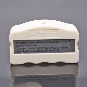 

T6710 T6711 Waste Ink Maintenance Tank Chip Resetter For Epson WF-7710 7715 7210 7110 7610 7620