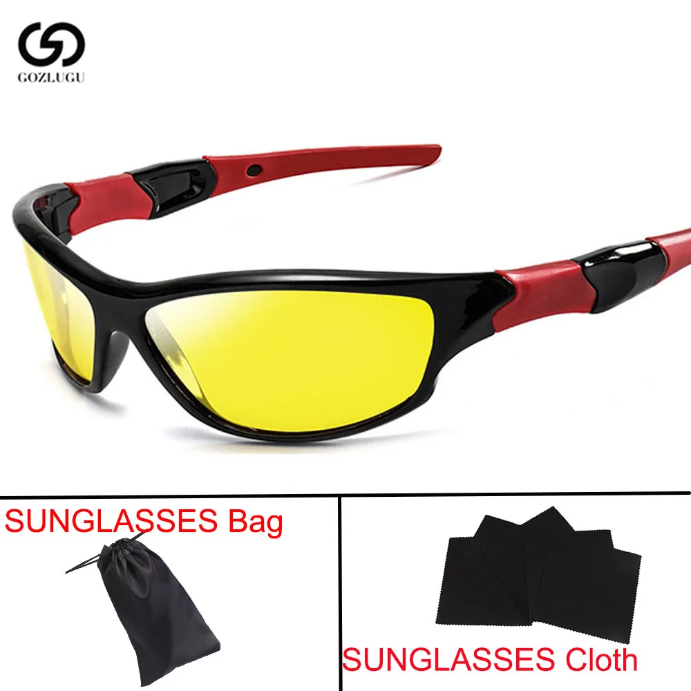

Night Vision Glasses For Headlight Polarized Driving Sunglasses Yellow Lens UV400 Protection Night Eyewear for Driver.