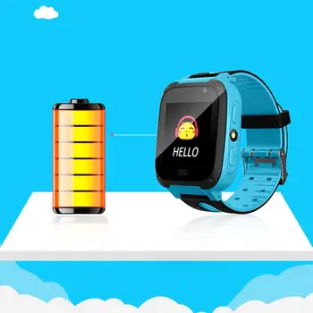 

Children Smart Watch For Children Silicone Material Sports Waterproof Positionable Card Pluggable Phone Watch