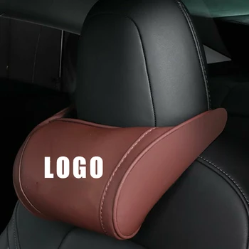 

Microfiber Leather Headrest Elasticity Soft 1pc For Tesla Model 3 Seat