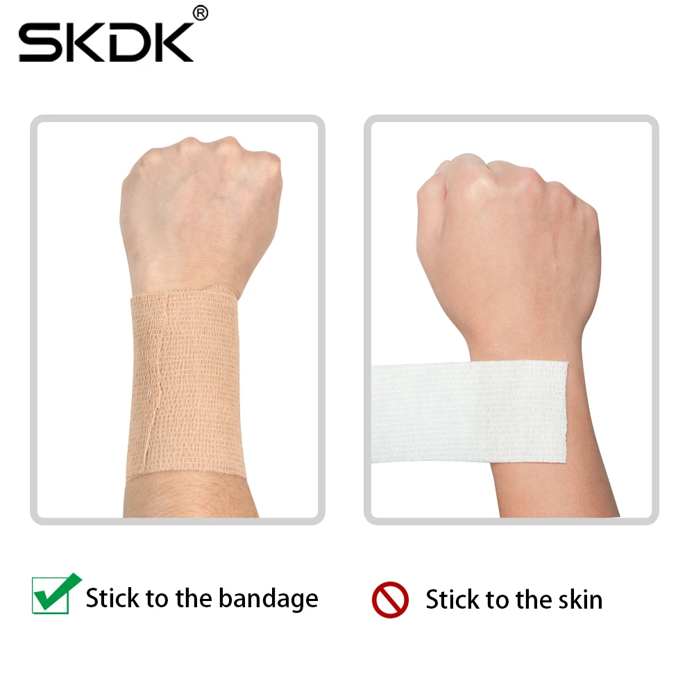 SKDK 4 5 MColorful Спорт эластопласт атлетические эластичные повязки самоклеющиеся