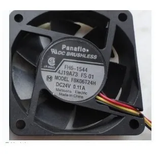 

FBK06T24H brand new original Japanese Panasonic 24V 0.11A 60 * 60 * 15 three wire axial fan