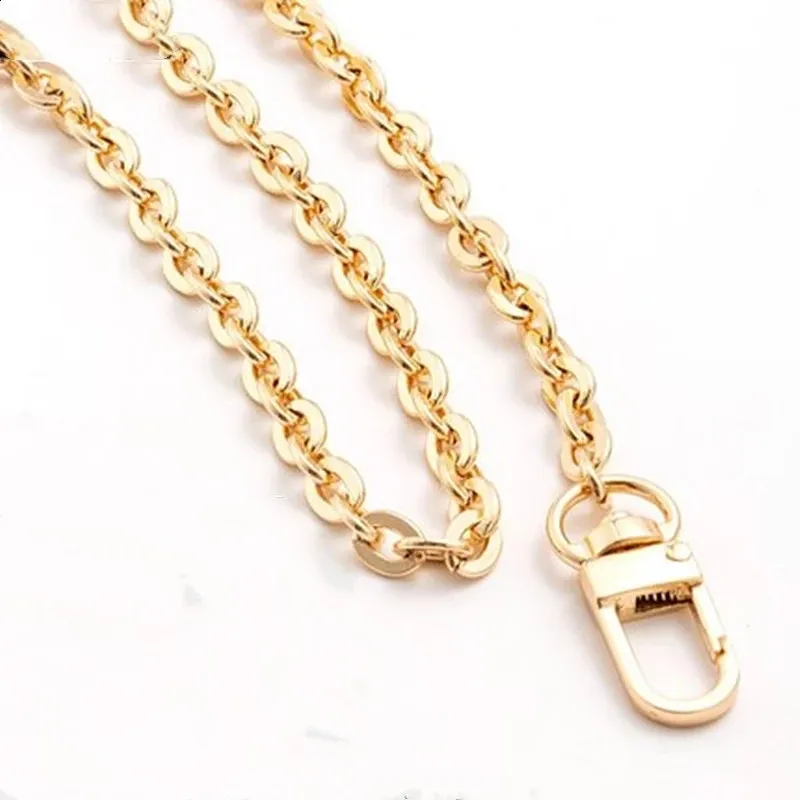 6mm High Quality 18K Gold Copper Purse Chain Strap, Bag Handle Chain,  Crossbody Handbag Strap, Chain Strap With Clasps, Shoulder Strap Chain 