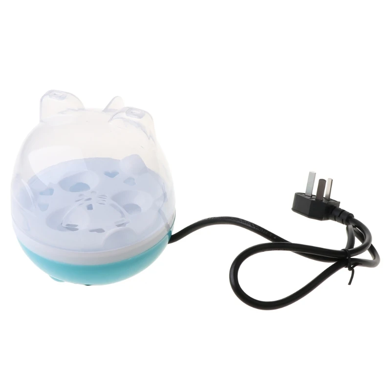 New Electric Hard Boiled Egg Cooker Portable Rapid Kitchen 3Pcs Egg Steamer Boiler