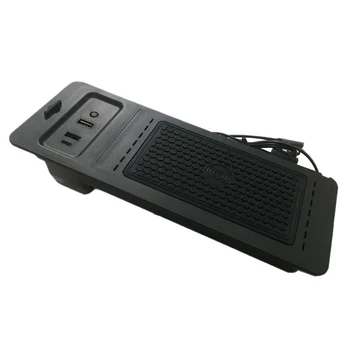 

15W Car Wireless Charger for Ford Exploror F150 SVT Raptor 2017-2020 Phone Fast Charging Adapter