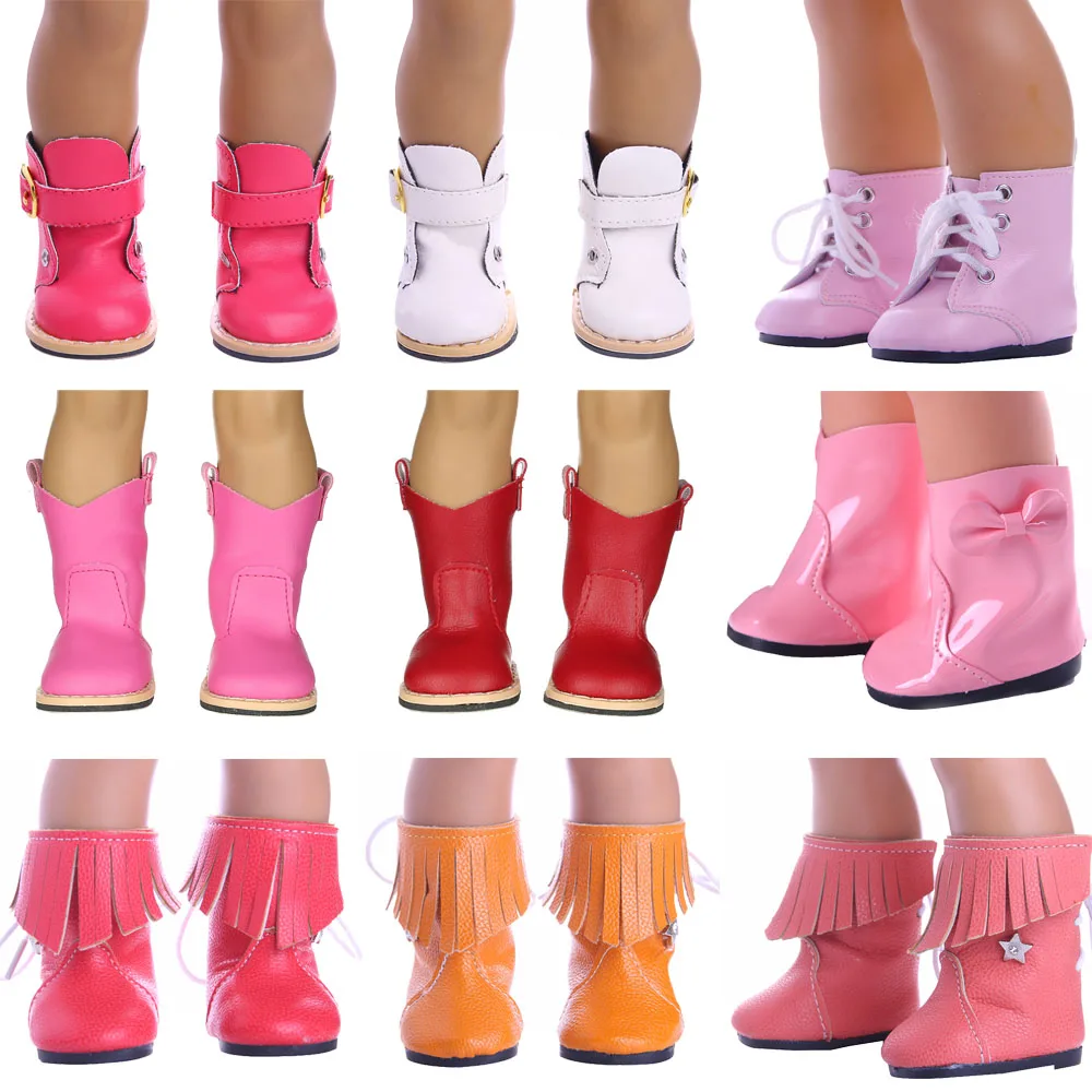 

Doll Shoes,Autumn And Winter All-match High-Quality Boots For 18 Inch American Dolls Girl&43cm Reborn Baby Dolls,Toy Accessories