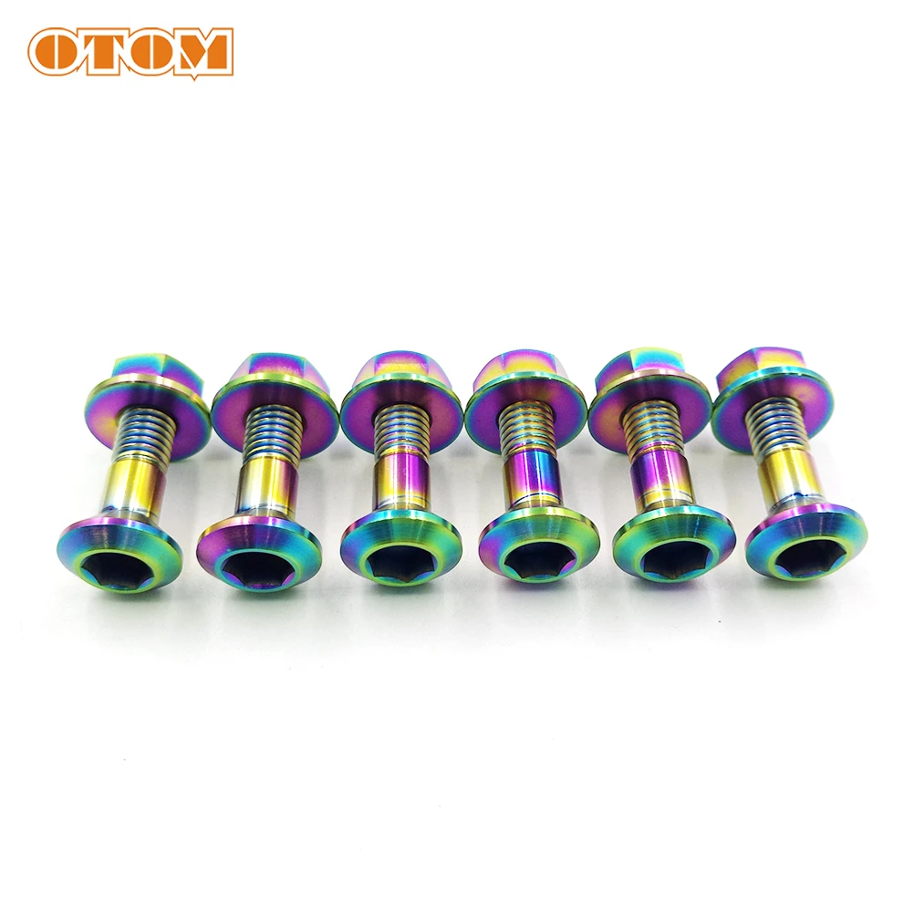 OTOM Pcs Titanium Alloy Bolts Screws Nut For