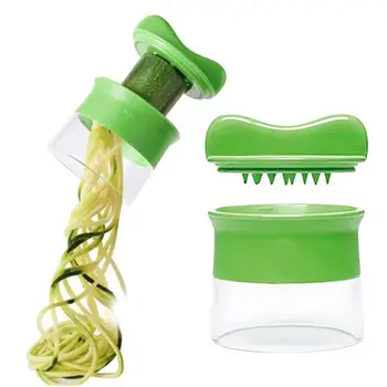 

Handheld Cucumber Spiral Grater Cutter Carrot Potato Slicer Vegetable Fruit Slicer Salad Noodle Spaghetti Maker Spiral Tools