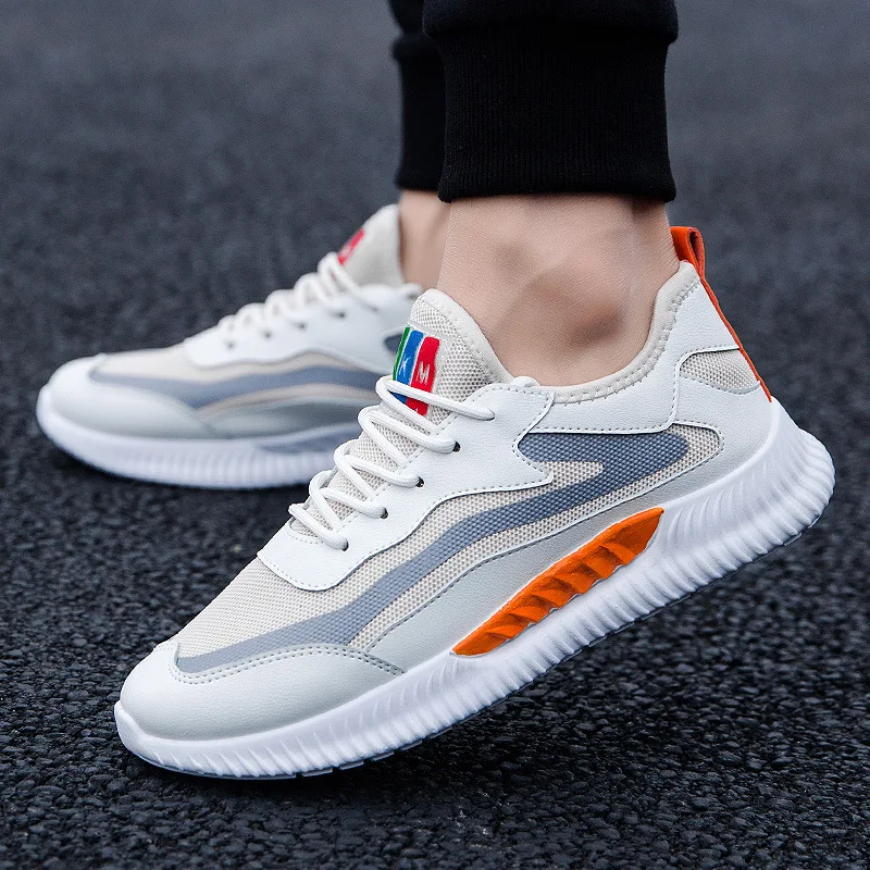 

2019 New Style Men's Forrest Gump Casual Shoes Jogging Athletic Shoes Low Top Lace-up Lightweight Shoes Breathable MEN'S SHOES