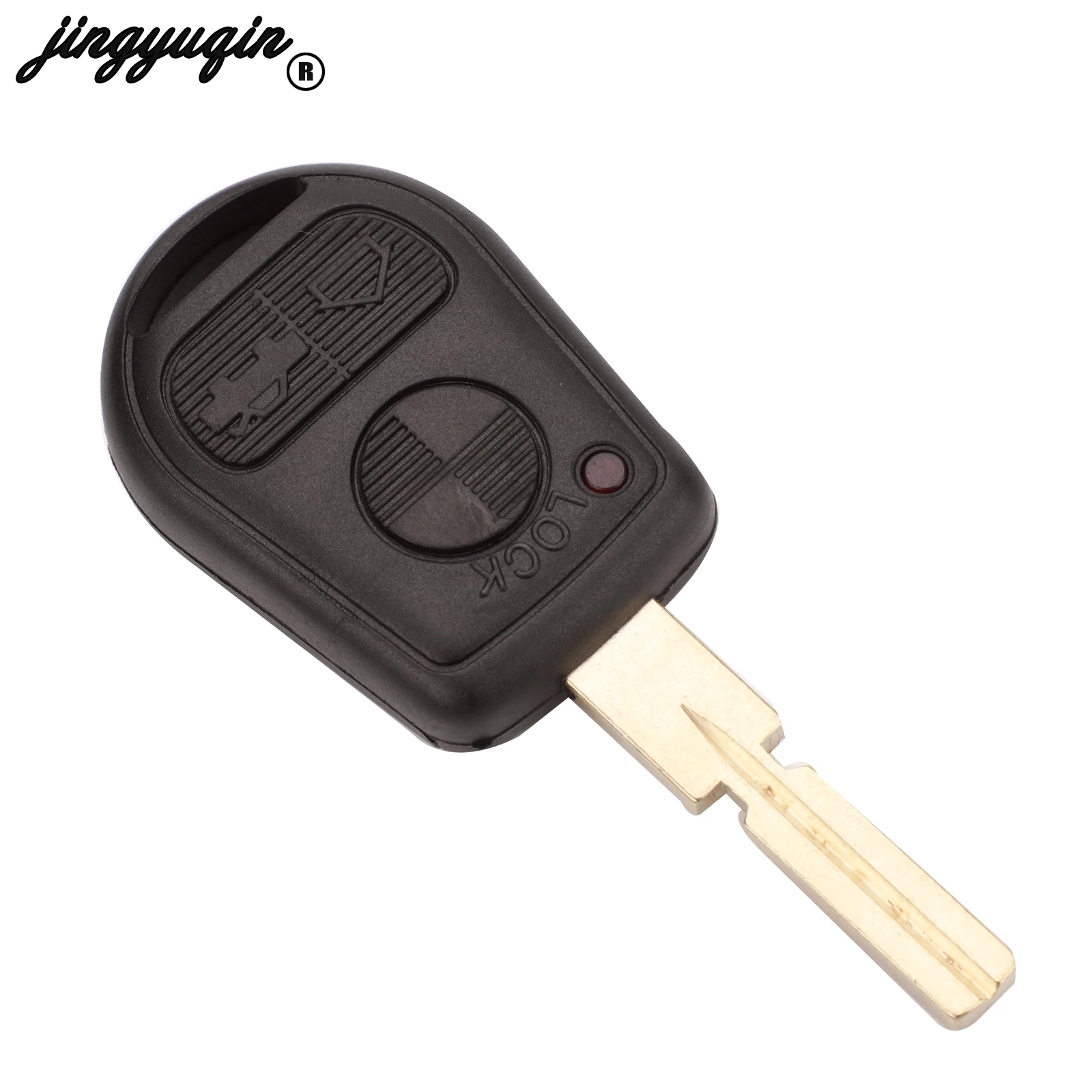jingyuqin For BMW Z3 E31 E32 E34 E36 E38 E39 E46 Z3i Smart Remote Car Key 433Mhz PCF7935 Chip Fob 3 Buttons HU92 HU58 Blade