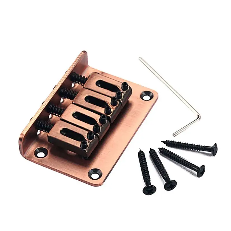

1 PC 6 String Saddle Bridge for Electric Guitar Strings Through Body Replacement
